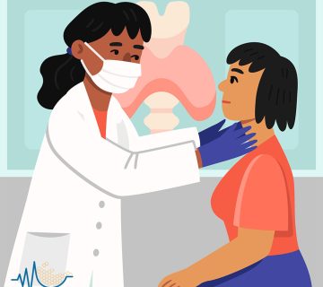 بررسی مشکل بلع بعد از سکته
